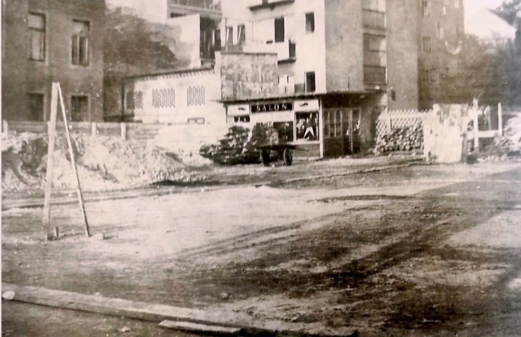 Kvaternikov trg. Prije izgradnje Name 1963. godine